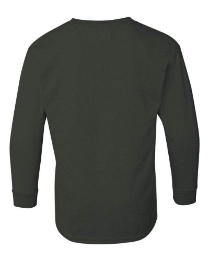 Gildan Heavy Cotton™ Youth Long Sleeve T-Shirt Additional view