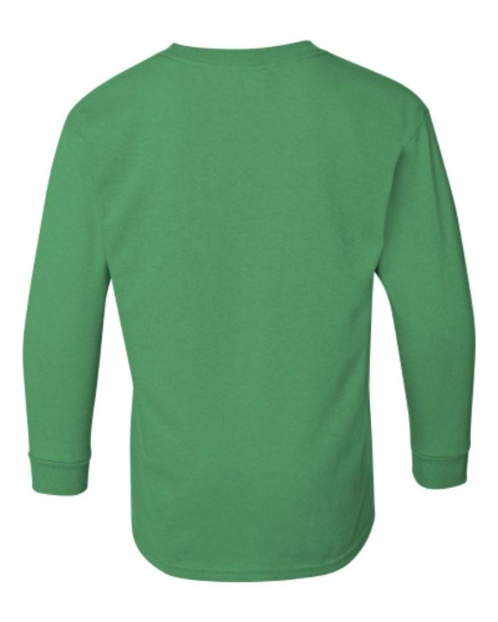 Gildan Heavy Cotton™ Youth Long Sleeve T-Shirt Additional Angle