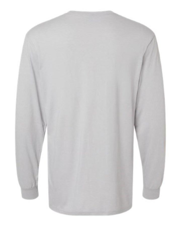 Gildan Softstyle CVC Long Sleeve T-Shirt Perspective View