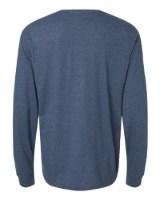 Gildan Softstyle CVC Long Sleeve T-Shirt Feature Close-up