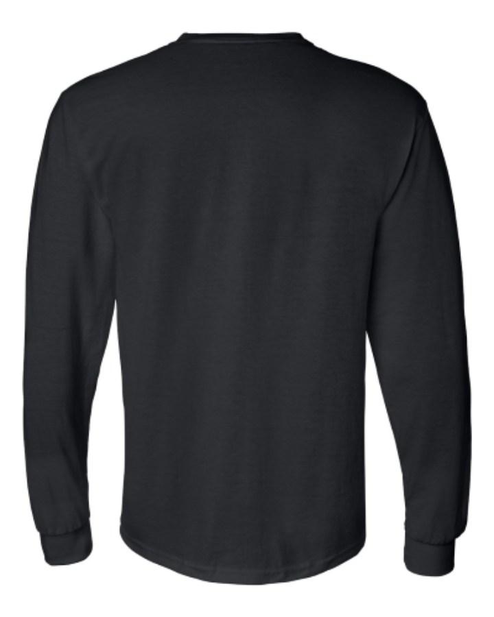 Gildan DryBlend 50/50 Long Sleeve T-Shirt Perspective View