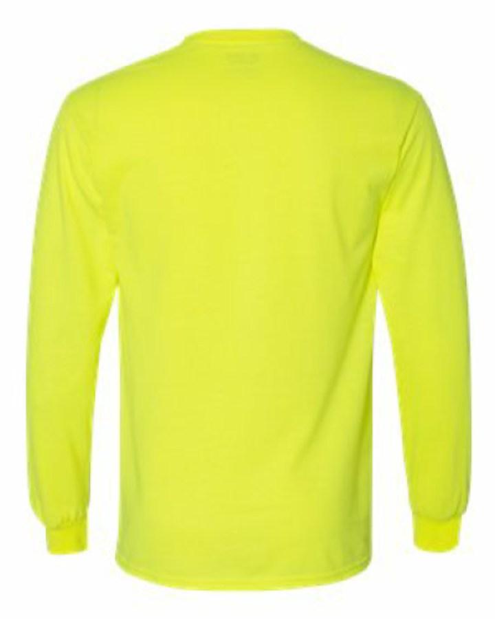 Gildan DryBlend 50/50 Long Sleeve T-Shirt Perspective View