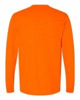 Gildan DryBlend 50/50 Long Sleeve T-Shirt Feature Close-up