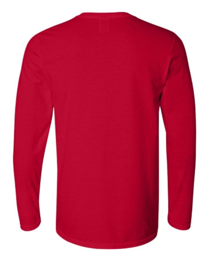 Gildan Softstyle Long Sleeve T-Shirt Feature Close-up