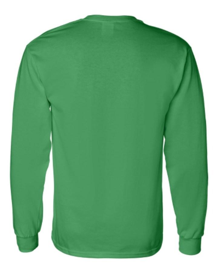 Gildan Heavy Cotton™ Long Sleeve T-Shirt Perspective View