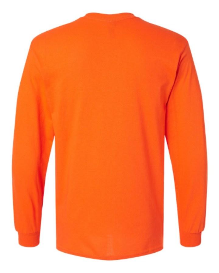 Gildan Heavy Cotton™ Long Sleeve T-Shirt Perspective View