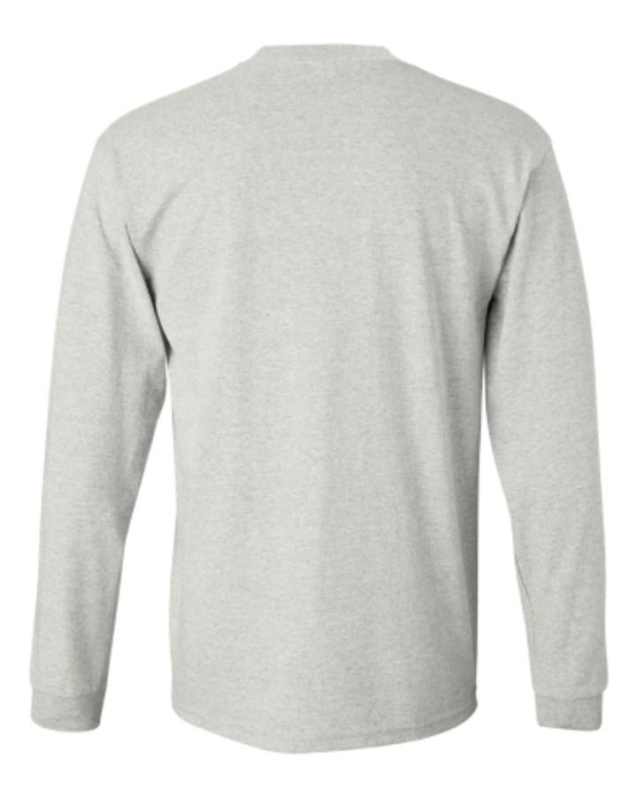 Gildan Ultra Cotton Long Sleeve T-Shirt Perspective View