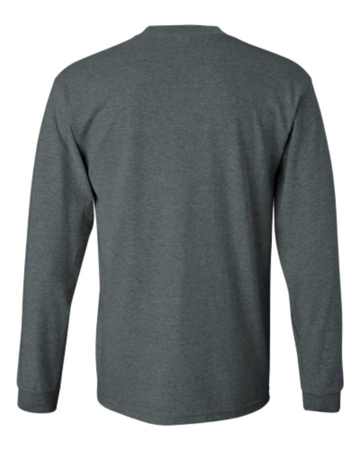 Gildan Ultra Cotton Long Sleeve T-Shirt Perspective View