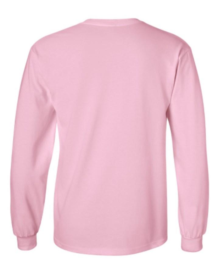 Gildan Ultra Cotton Long Sleeve T-Shirt Perspective View