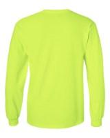 Gildan Ultra Cotton Long Sleeve T-Shirt Feature Close-up