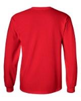 Gildan Ultra Cotton Long Sleeve T-Shirt Feature Close-up
