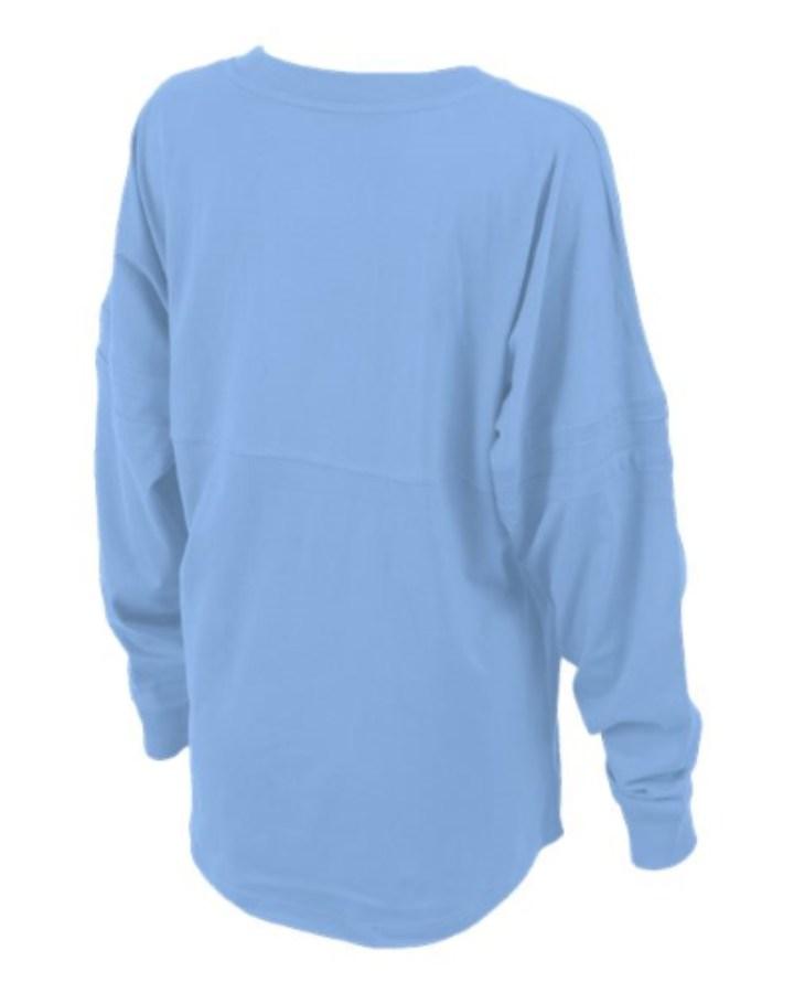 Boxercraft Women's Pom Pom Long Sleeve Jersey T-Shirt Additional view