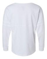 Boxercraft Women's Pom Pom Long Sleeve Jersey T-Shirt Additional Angle