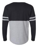 Boxercraft Women's Pom Pom Long Sleeve Jersey T-Shirt Alternate View