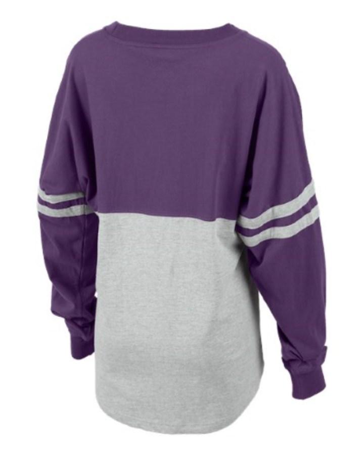 Picture of Boxercraft Women's Pom Pom Long Sleeve Jersey T-Shirt
