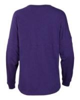 Boxercraft Women's Pom Pom Long Sleeve Jersey T-Shirt Alternate View