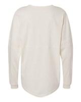 Boxercraft Women's Pom Pom Long Sleeve Jersey T-Shirt Perspective View