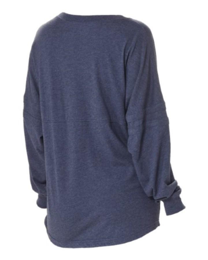 Picture of Boxercraft Women's Pom Pom Long Sleeve Jersey T-Shirt