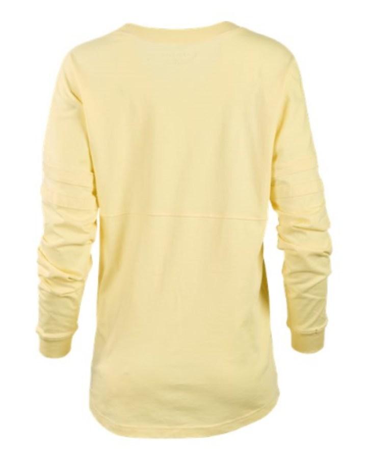 Boxercraft Women's Pom Pom Long Sleeve Jersey T-Shirt Perspective View