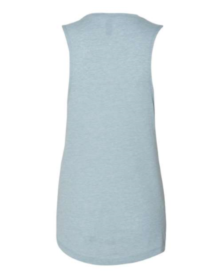 Next Level Women's Festival Muscle Tank Feature Close-up