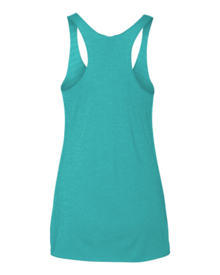 Next Level Women's Triblend Racerback Tank Perspective View