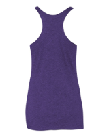 Next Level Women's Triblend Racerback Tank Close Up Detail