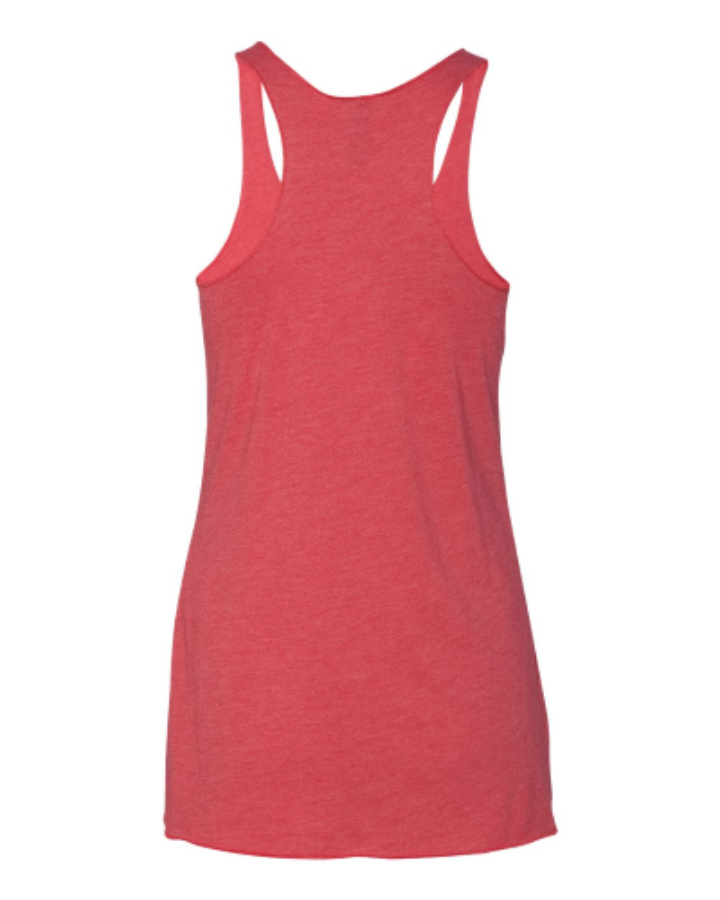 Next Level Women's Triblend Racerback Tank Feature Close-up