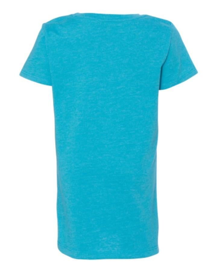 Next Level Girls' CVC Princess T-Shirt Additional view