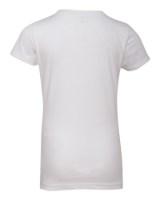 Next Level Girls' Cotton Princess T-Shirt Close Up Detail
