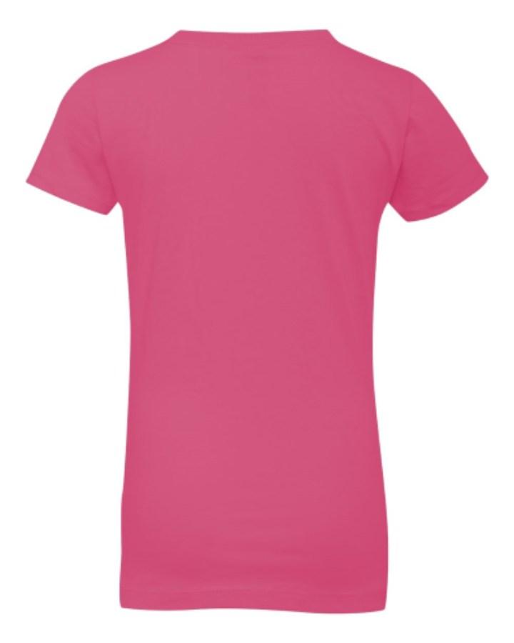 Next Level Girls' Cotton Princess T-Shirt Additional Angle