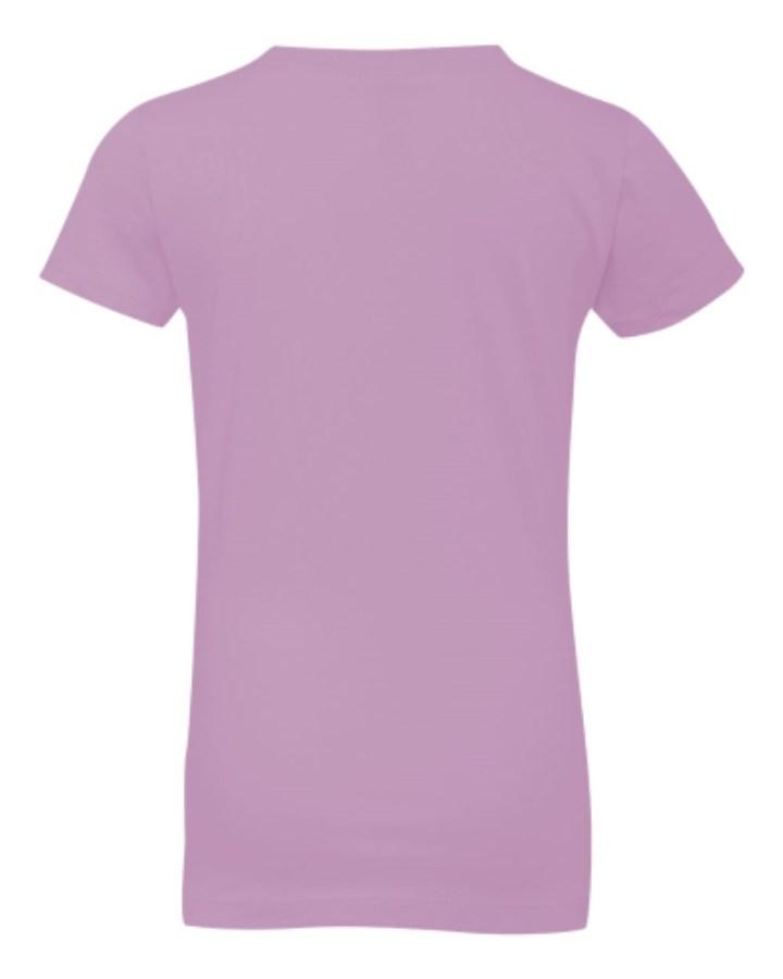 Next Level Girls' Cotton Princess T-Shirt Feature Close-up