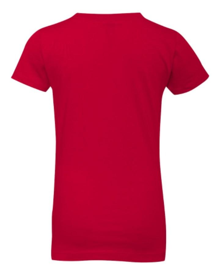 Next Level Girls' Cotton Princess T-Shirt Additional Angle