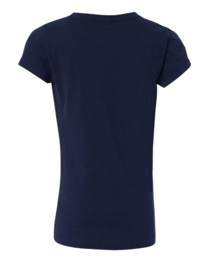 Next Level Girls' Cotton Princess T-Shirt Alternate View
