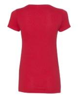 Next Level Women's Ideal V-Neck T-Shirt Close Up Detail