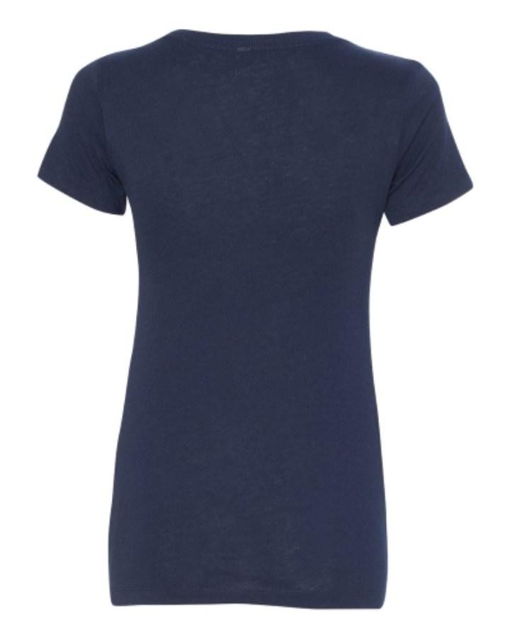 Next Level Women's Ideal V-Neck T-Shirt Feature Close-up