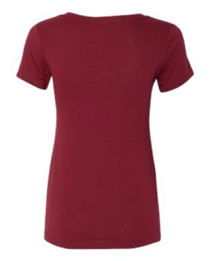 Next Level Women's Ideal V-Neck T-Shirt Perspective View