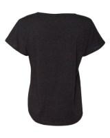Next Level Women's Triblend Dolman T-Shirt Close Up Detail