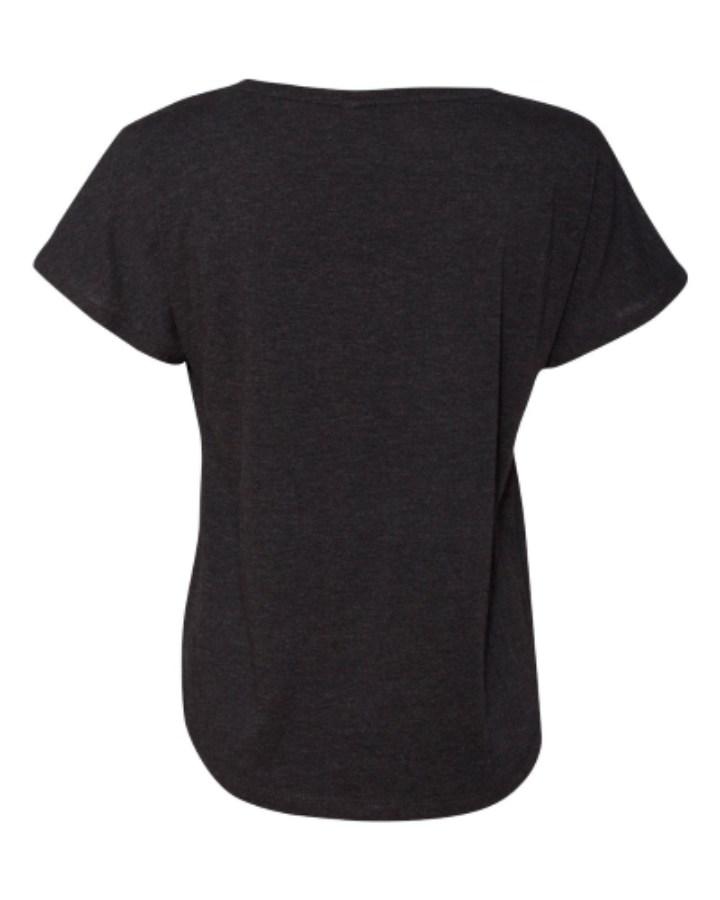 Next Level Women's Triblend Dolman T-Shirt Close Up Detail