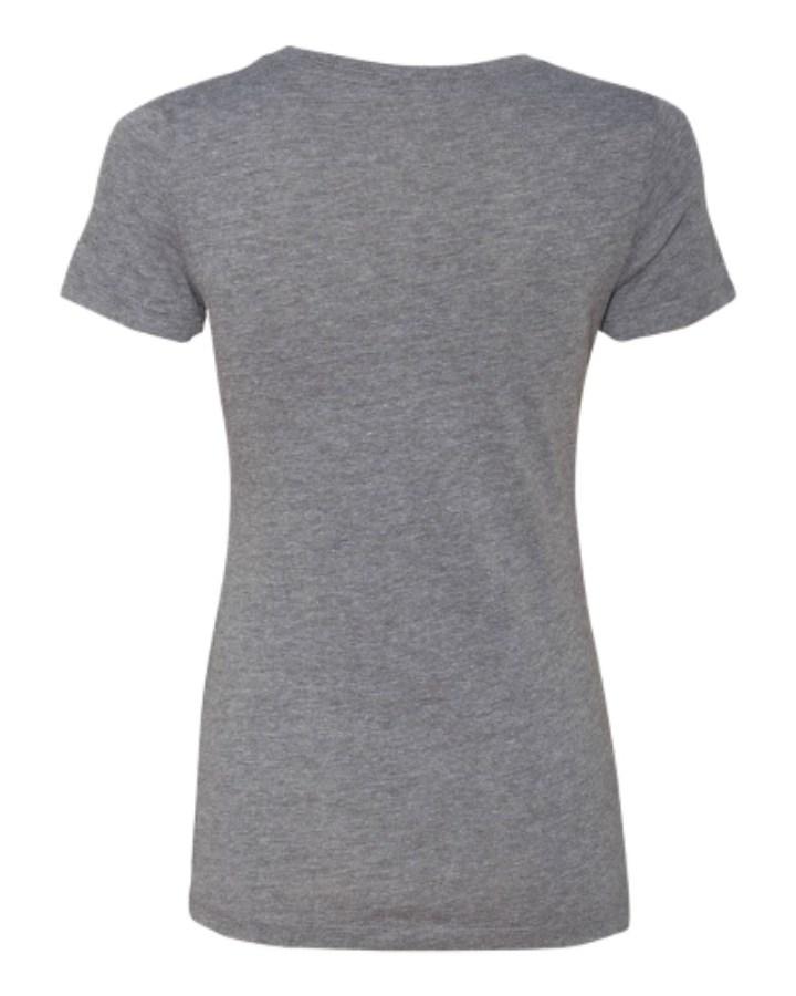 Next Level Women's Triblend T-Shirt Close Up Detail