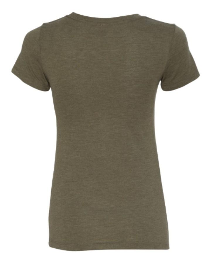 Next Level Women's Triblend T-Shirt Close Up Detail