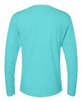 Next Level Triblend Long Sleeve T-Shirt Feature Close-up