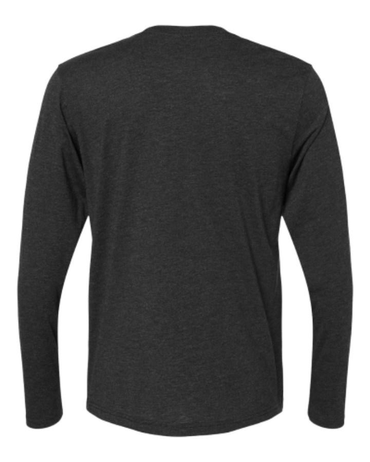 Next Level Triblend Long Sleeve T-Shirt Close Up Detail