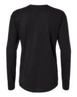 Next Level Women's Cotton Long Sleeve Shirt Close Up Detail