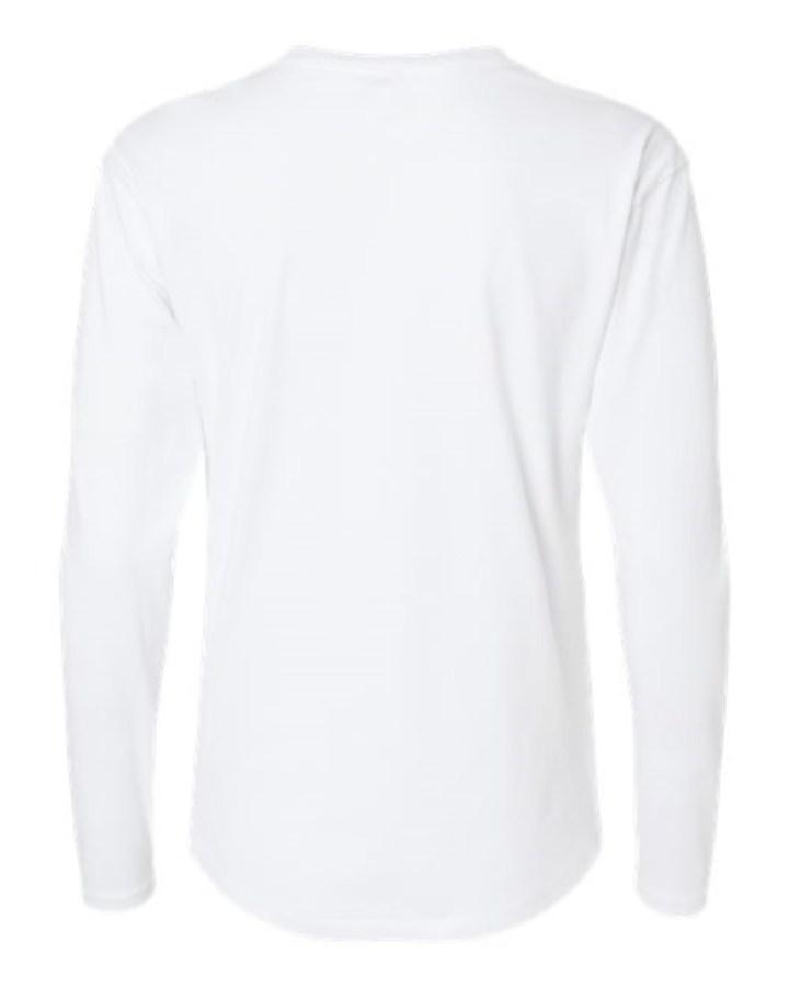 Next Level Women's Cotton Long Sleeve Shirt Feature Close-up