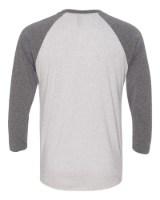 Next Level Triblend 3/4 Raglan T-Shirt Additional Angle