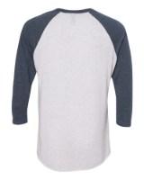 Next Level Triblend 3/4 Raglan T-Shirt Perspective View