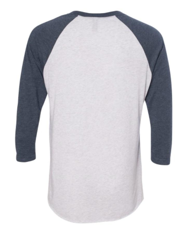 Next Level Triblend 3/4 Raglan T-Shirt Perspective View