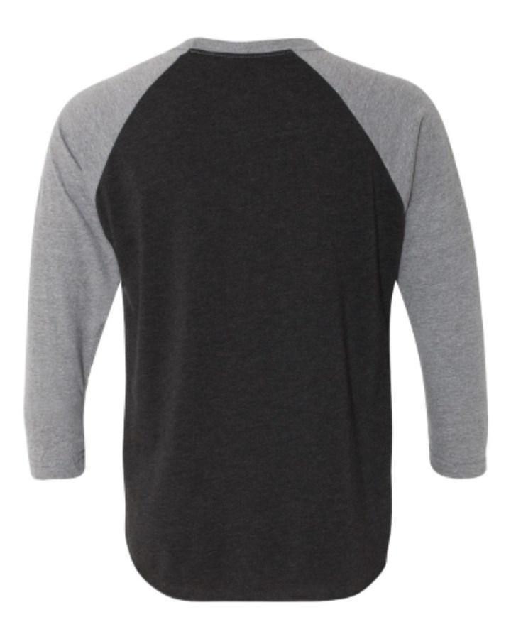 Next Level Triblend 3/4 Raglan T-Shirt Additional Angle