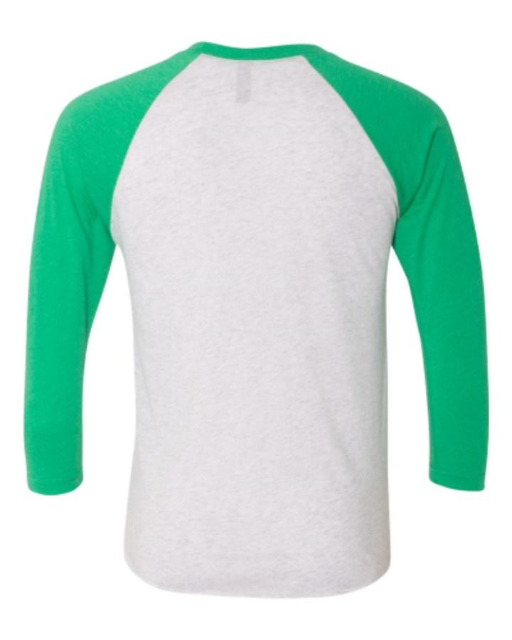 Next Level Triblend 3/4 Raglan T-Shirt Perspective View