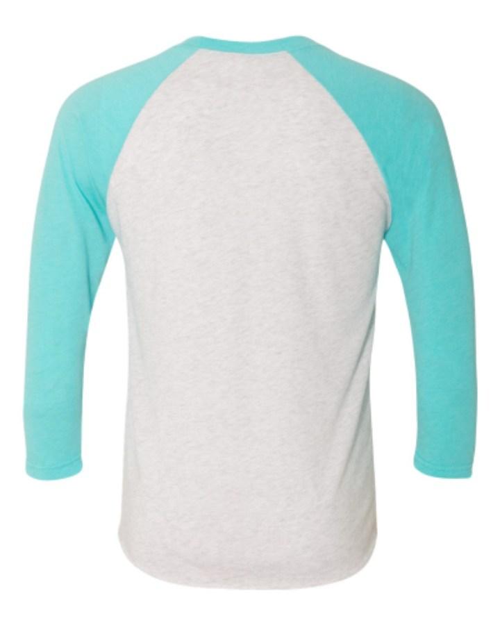 Next Level Triblend 3/4 Raglan T-Shirt Additional Angle